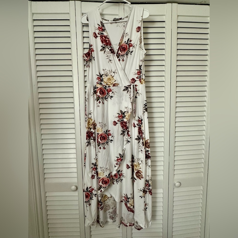 J for Justify Floral High Low Sundress